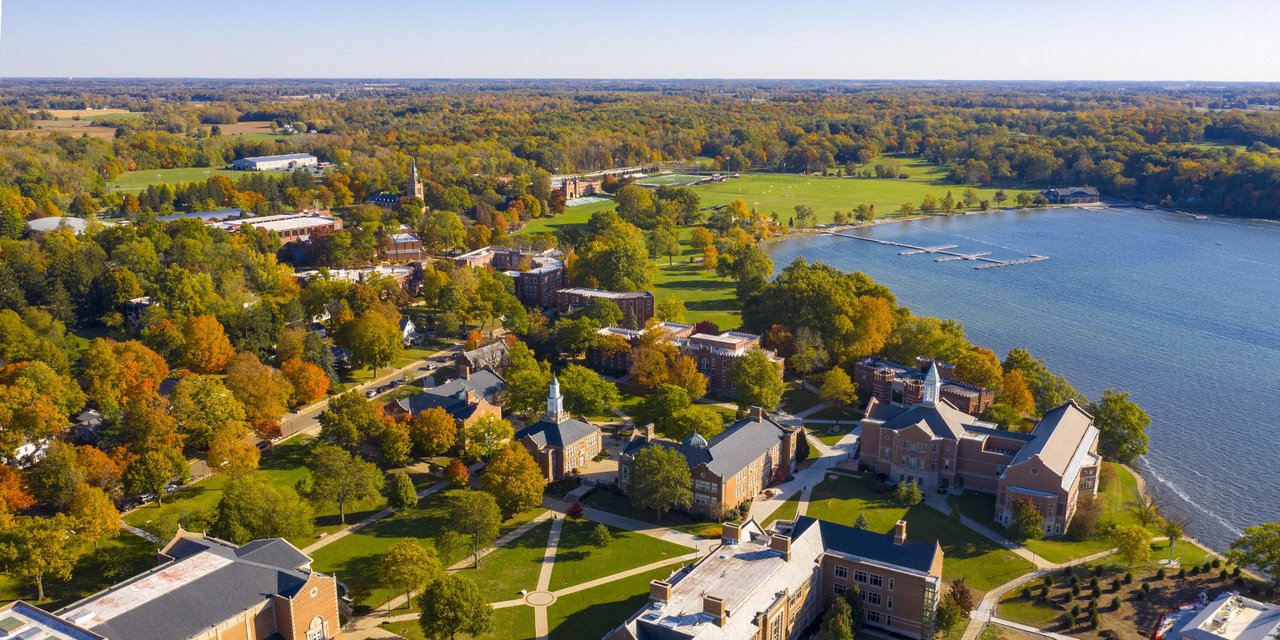 Culver Academies aerial shot